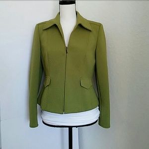 TALBOTS | Green tailored blazer